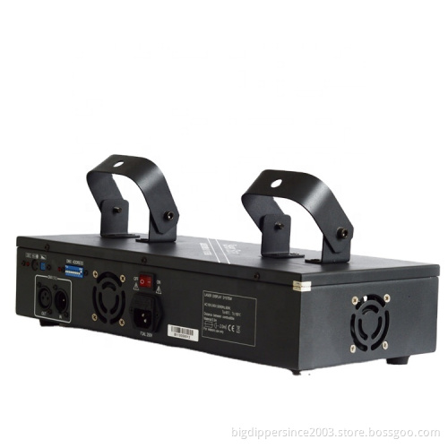 2019 hot sale three Eyes disco lighting RGB Beam Laser light with fat beam